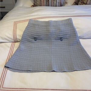 H&M Knit Preppy Skirt
